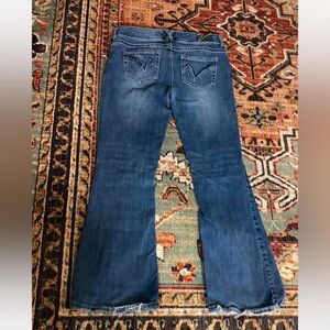 Vanity Dark Blue Flare Jeans